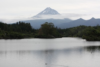 Another beautiful photo of Lake Mangamahoe with our amazing mountain in the background :-)