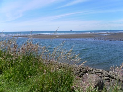 Next best place is the Waiwakaiho River mouth. A great spot for fishing!