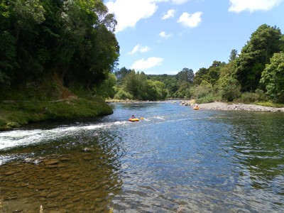 Take the family, the rafts and have some fun together at the Meeting of the waters :-)